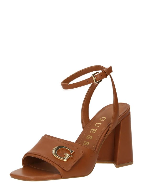 GUESS GUESS Сандали 'KERNARA'  кафяво