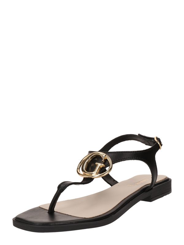 GUESS GUESS Сандали с разделител за пръстите 'MIRY'  черно