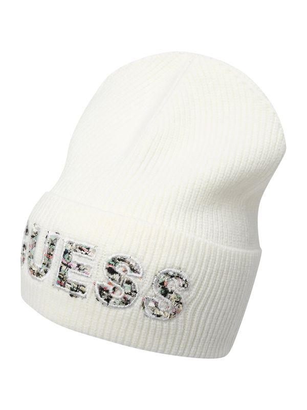 GUESS GUESS Шапка  бежово / синьо / сиво / бледорозово / бяло