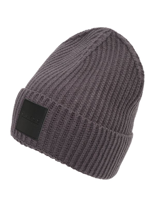 GUESS GUESS Шапка  сиво-кафяво / черно