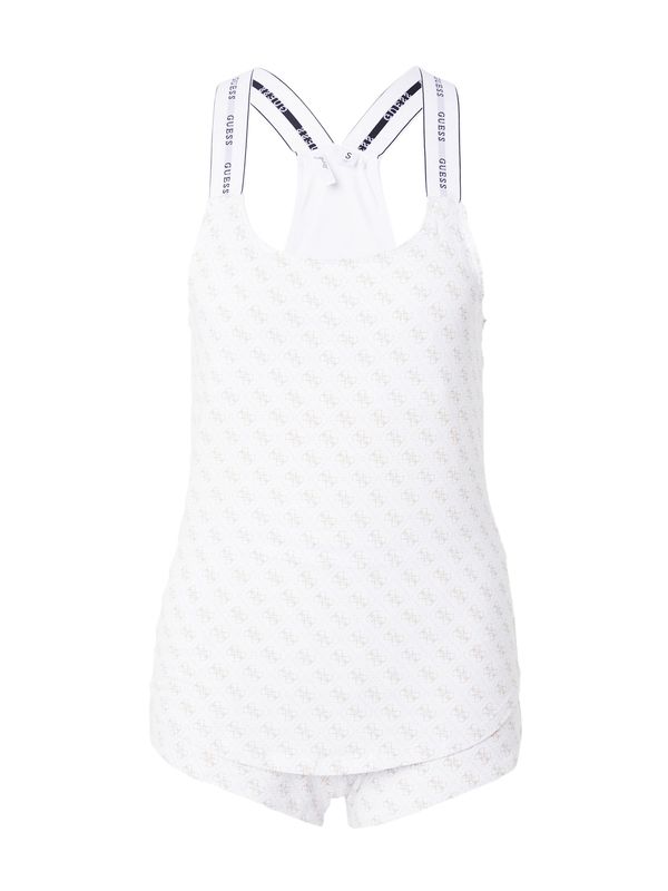 GUESS GUESS Шорти 'Carrie'  бежово / сиво / черно / бяло