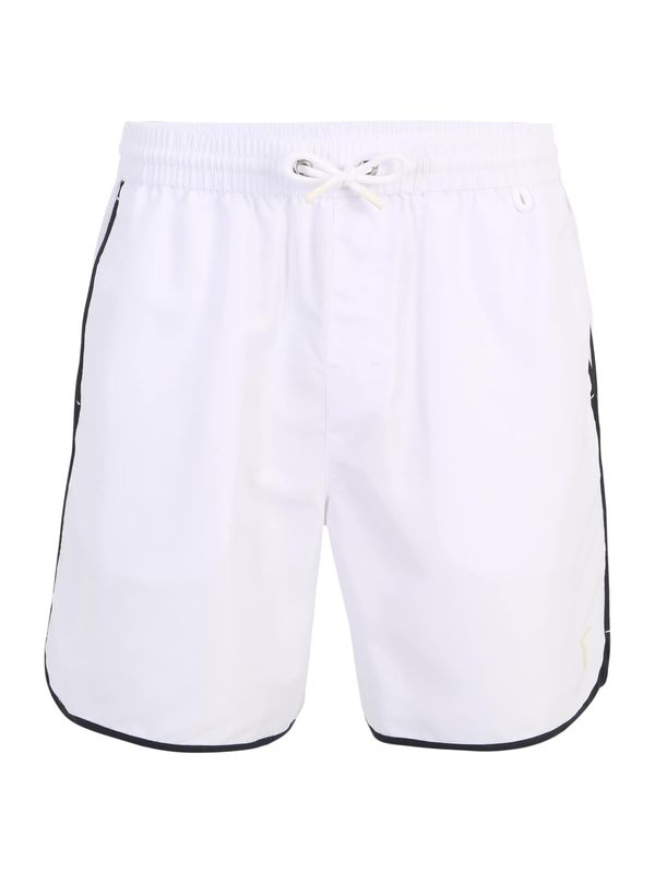 GUESS GUESS Шорти за плуване  черно / бяло