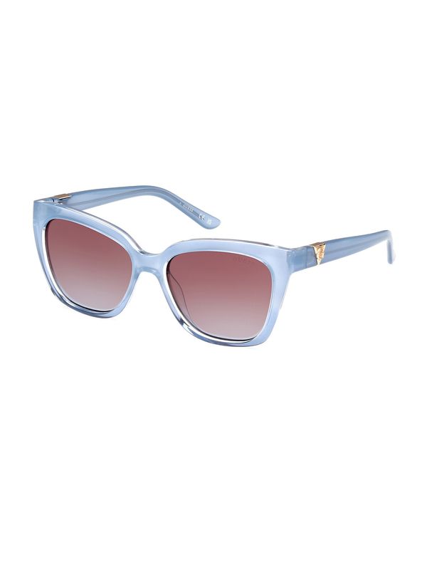 GUESS GUESS Слънчеви очила  гълъбово синьо / бледоморав