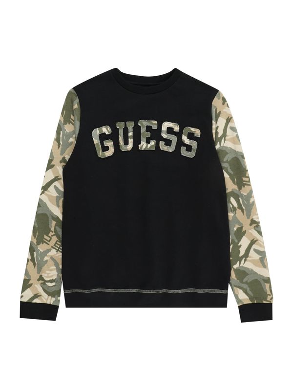 GUESS GUESS Суичър 'ACTIVE'  бежово / каки / тъмнозелено / черно