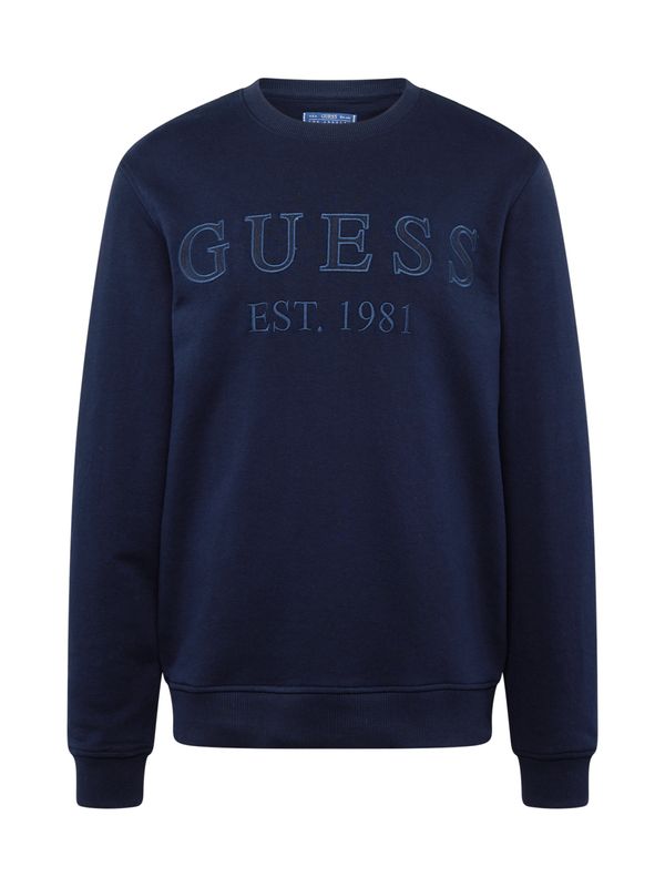 GUESS GUESS Суичър 'BEAU'  нейви синьо