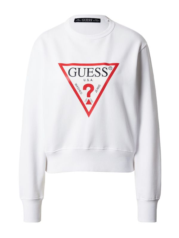 GUESS GUESS Суичър  червено / черно / бяло