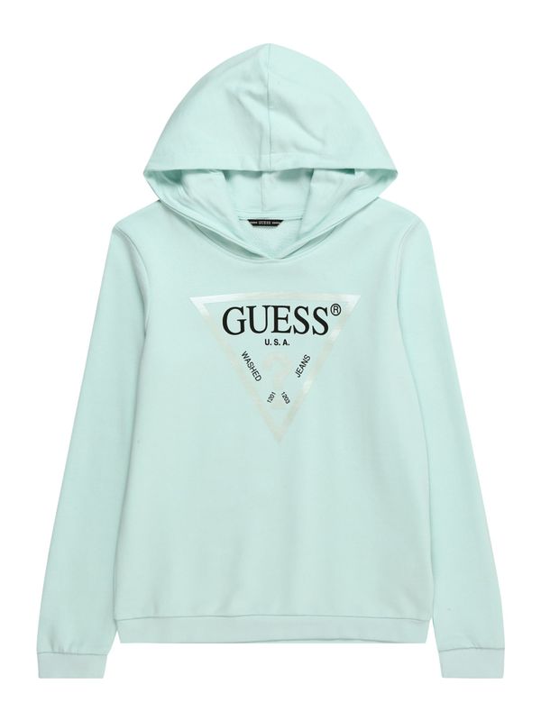 GUESS GUESS Суичър  мента / черно
