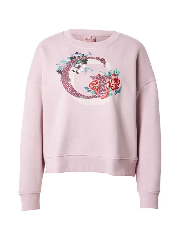 GUESS GUESS Суичър  петрол / люляк / бледорозово / червено / бяло