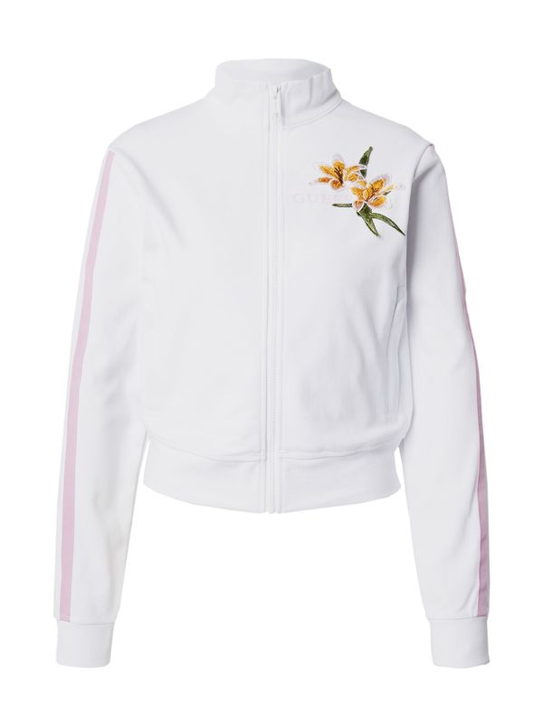 GUESS GUESS Суичъри с качулка 'ZOEY'  зелено / оранжево / светлорозово / бяло