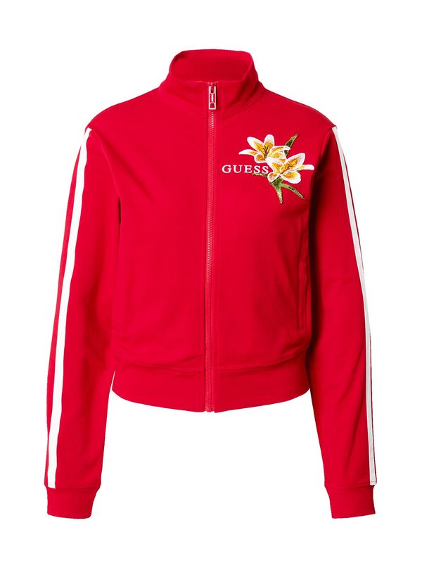 GUESS GUESS Суичъри с качулка 'Zoey'  жълто / зелено / червено / бяло