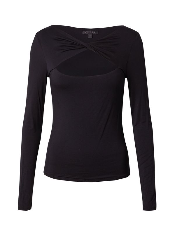 GUESS GUESS Тениска  черно
