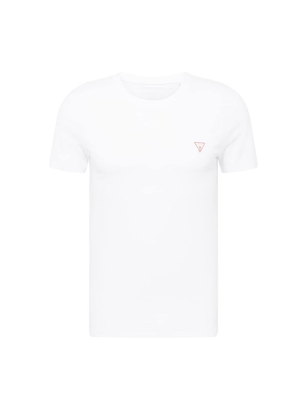 GUESS GUESS Тениска  червено / бяло