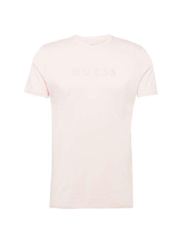 GUESS GUESS Тениска 'Classic'  пастелно розово