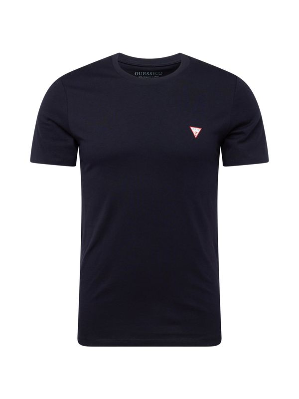 GUESS GUESS Тениска  нейви синьо / червено / черно / бяло