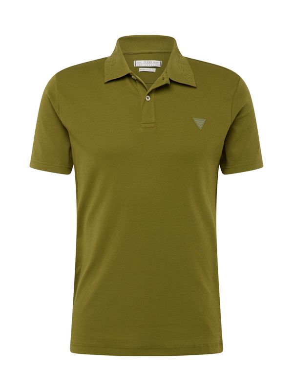 GUESS GUESS Тениска 'NOLAN'  маслина