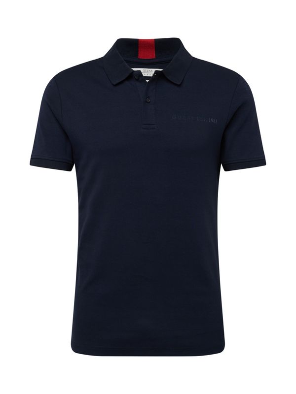 GUESS GUESS Тениска 'Nolan'  нейви синьо