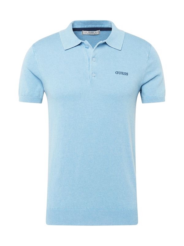 GUESS GUESS Тениска  светлосиньо