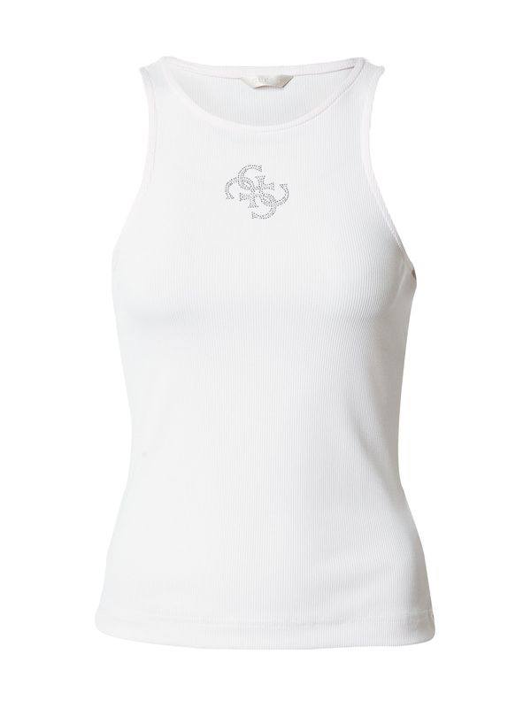 GUESS GUESS Топ 'GUENDALINA'  пастелно розово / сребърно