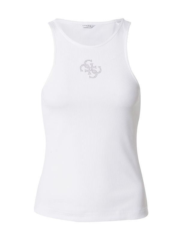 GUESS GUESS Топ 'GUENDALINA'  сребърно / бяло