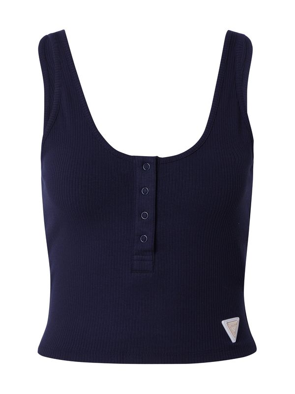 GUESS GUESS Топ 'NYRA'  нейви синьо / злато / бяло