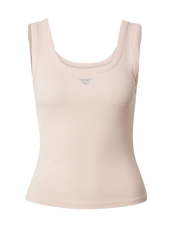 GUESS GUESS Топ  пудра / сребърно