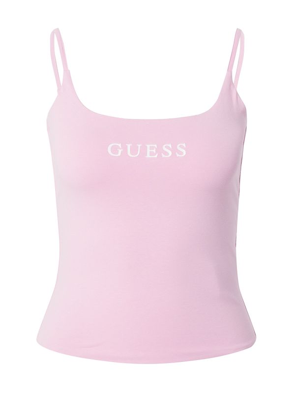 GUESS GUESS Топ 'RORY'  бледорозово / бяло