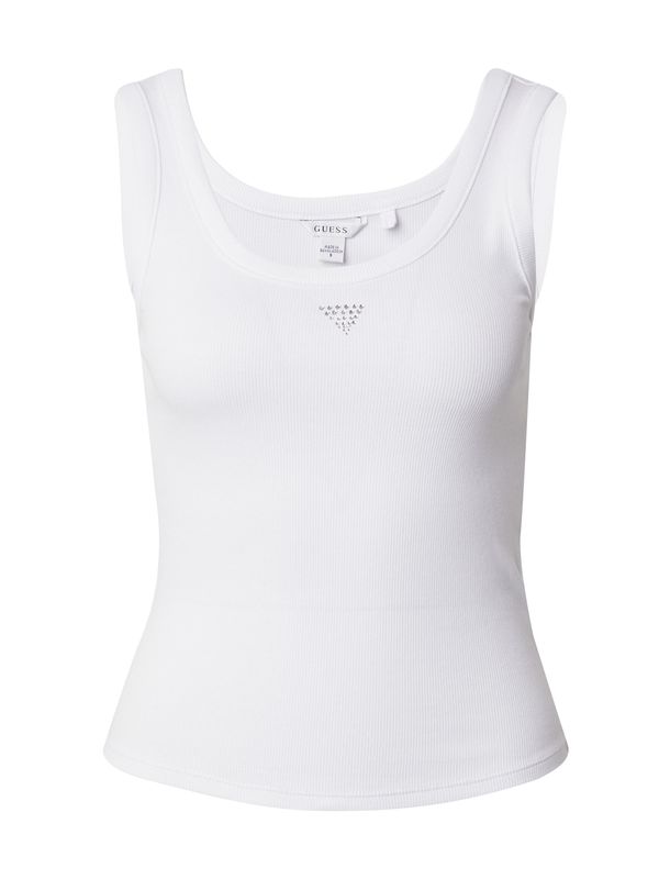GUESS GUESS Топ  сребърно / бяло