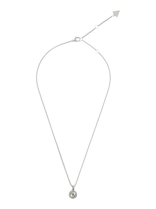 GUESS GUESS Верижка  сребърно / прозрачно