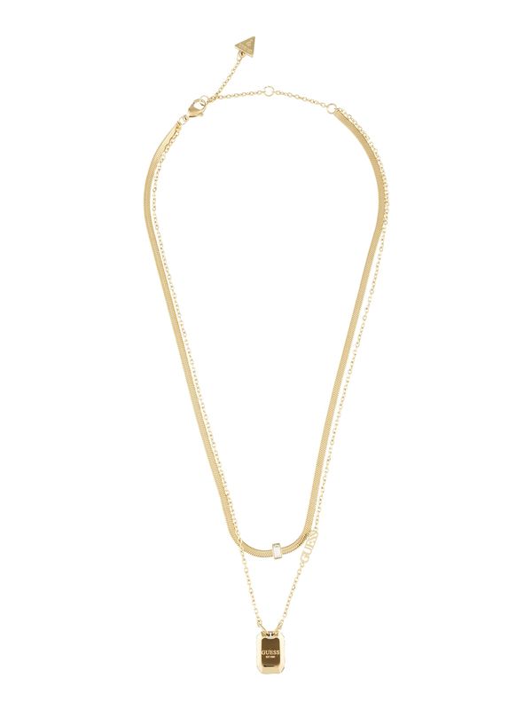 GUESS GUESS Верижка  злато / прозрачно