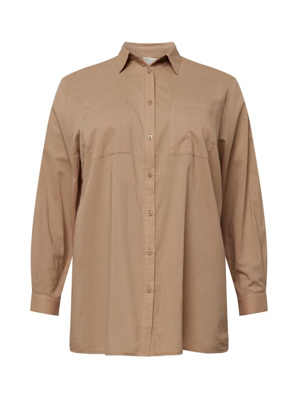 Guido Maria Kretschmer Curvy Guido Maria Kretschmer Curvy Блуза 'Jenna'  светлокафяво