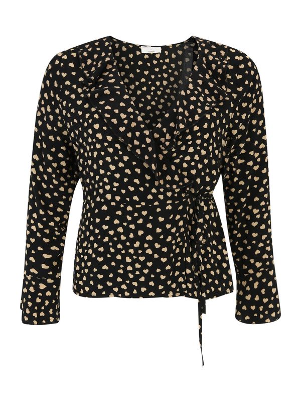 Guido Maria Kretschmer Curvy Guido Maria Kretschmer Curvy Блуза 'Laila'  бежово / черно