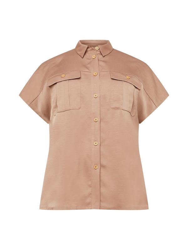 Guido Maria Kretschmer Curvy Guido Maria Kretschmer Curvy Блуза 'Levinia'  камел