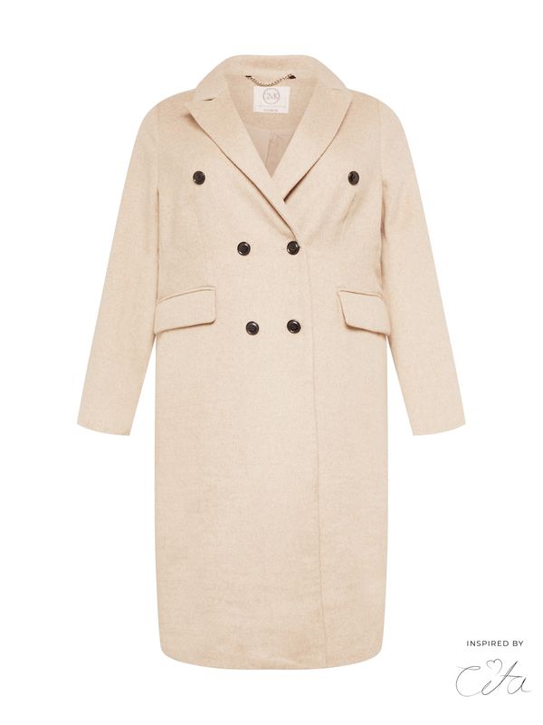 Guido Maria Kretschmer Curvy Guido Maria Kretschmer Curvy Преходно палто  бежово