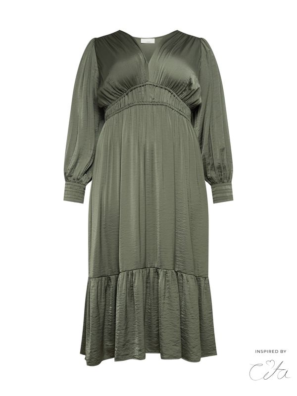 Guido Maria Kretschmer Curvy Guido Maria Kretschmer Curvy Рокля 'Regina'  зелено