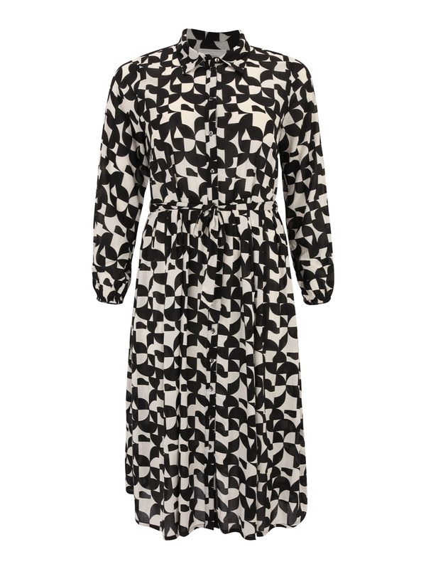 Guido Maria Kretschmer Curvy Guido Maria Kretschmer Curvy Рокля тип риза 'Edina'  черно / бяло
