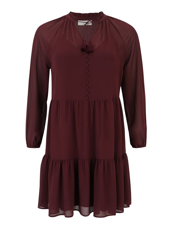 Guido Maria Kretschmer Curvy Guido Maria Kretschmer Curvy Рокля тип риза 'Jovana'  бордо