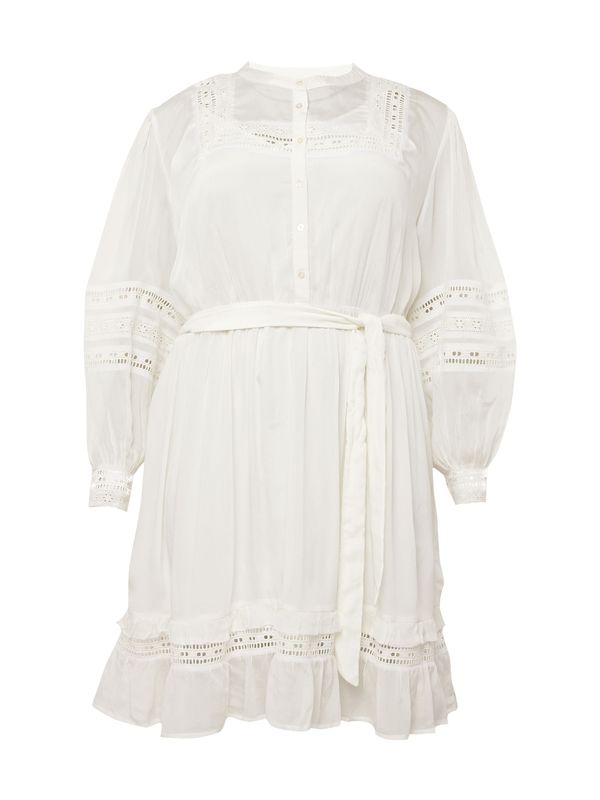 Guido Maria Kretschmer Curvy Guido Maria Kretschmer Curvy Рокля тип риза 'Letizia'  бяло