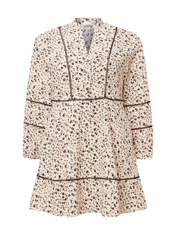 Guido Maria Kretschmer Curvy Guido Maria Kretschmer Curvy Рокля тип риза 'Mala'  бежово / кафяво / черно