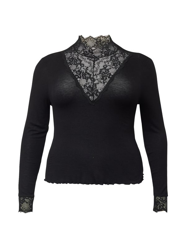 Guido Maria Kretschmer Curvy Guido Maria Kretschmer Curvy Тениска 'Arianna'  черно