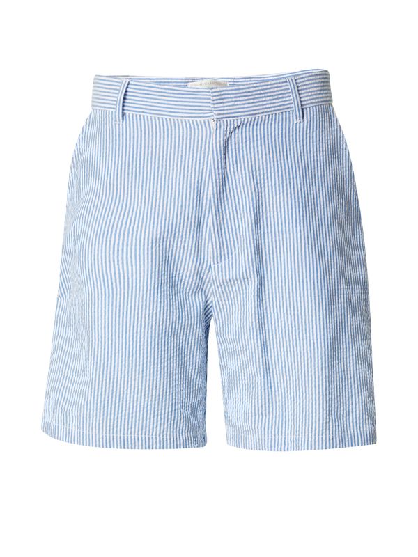 Guido Maria Kretschmer Men Guido Maria Kretschmer Men Панталон 'Lennox'  светлосиньо / бяло