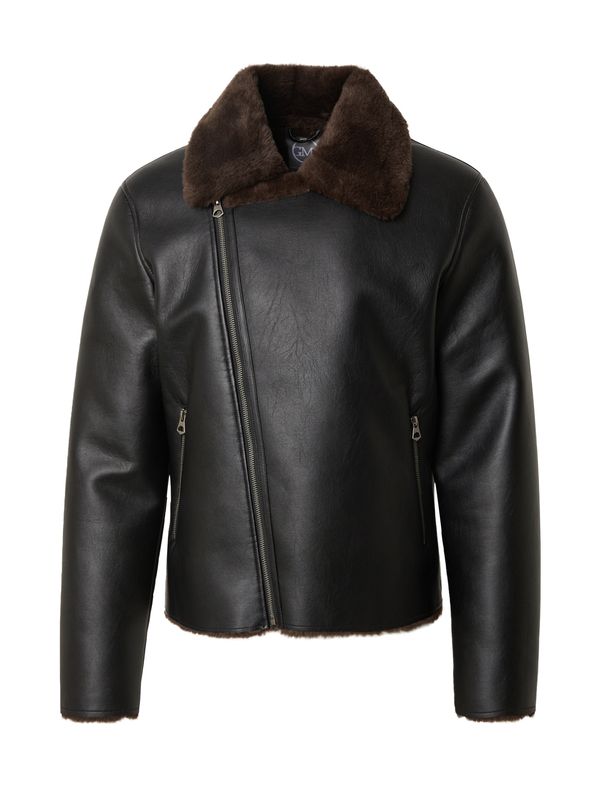 Guido Maria Kretschmer Men Guido Maria Kretschmer Men Преходно яке 'Dorian'  кафяво / черно