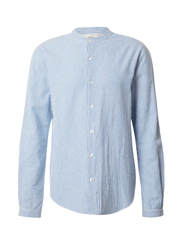 Guido Maria Kretschmer Men Guido Maria Kretschmer Men Риза 'Leo'  светлосиньо / бяло