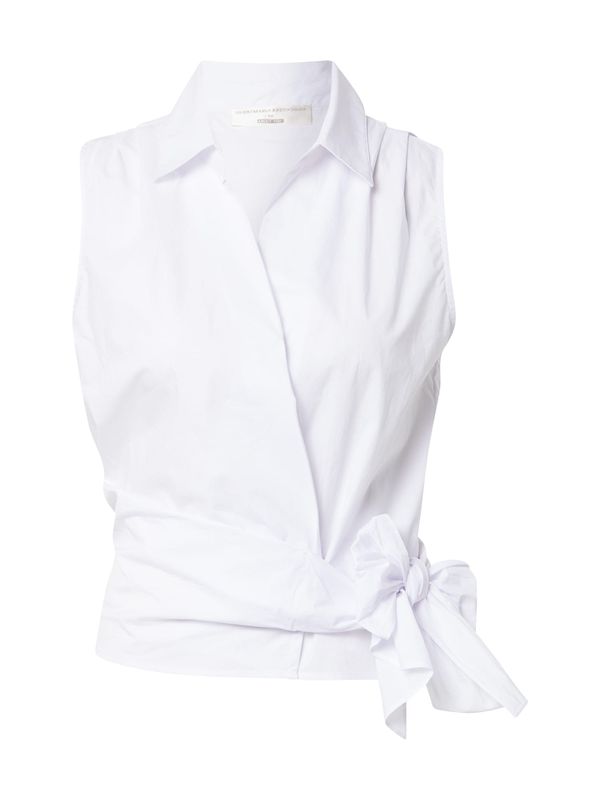 Guido Maria Kretschmer Women Guido Maria Kretschmer Women Блуза 'Evita'  бяло