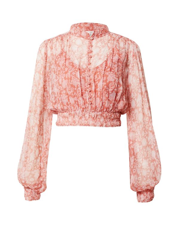 Guido Maria Kretschmer Women Guido Maria Kretschmer Women Блуза 'Lissey'  оранжево / бяло