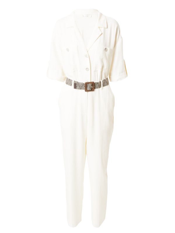 Guido Maria Kretschmer Women Guido Maria Kretschmer Women Гащеризон 'Juliana'  сиво / бяло