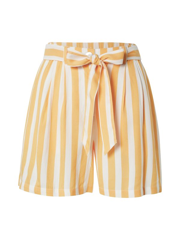 Guido Maria Kretschmer Women Guido Maria Kretschmer Women Панталон 'Genevra'  жълто / бяло