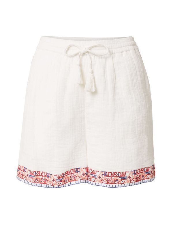 Guido Maria Kretschmer Women Guido Maria Kretschmer Women Панталон 'Rieke'  тъмносиньо / кайсия / тъмночервено / бяло