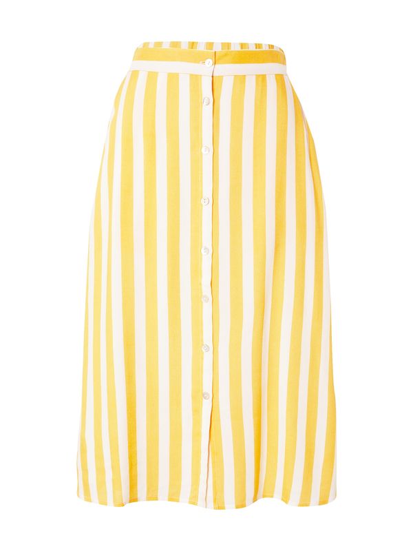 Guido Maria Kretschmer Women Guido Maria Kretschmer Women Пола 'Dorina'  жълто / бяло