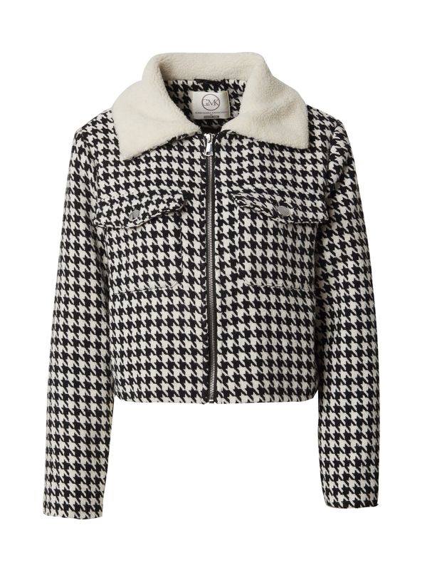 Guido Maria Kretschmer Women Guido Maria Kretschmer Women Преходно яке 'Georgina'  черно / бяло