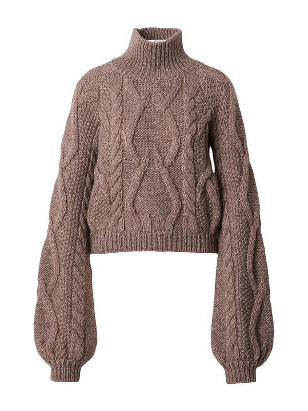 Guido Maria Kretschmer Women Guido Maria Kretschmer Women Пуловер 'Maike'  кафяв меланж